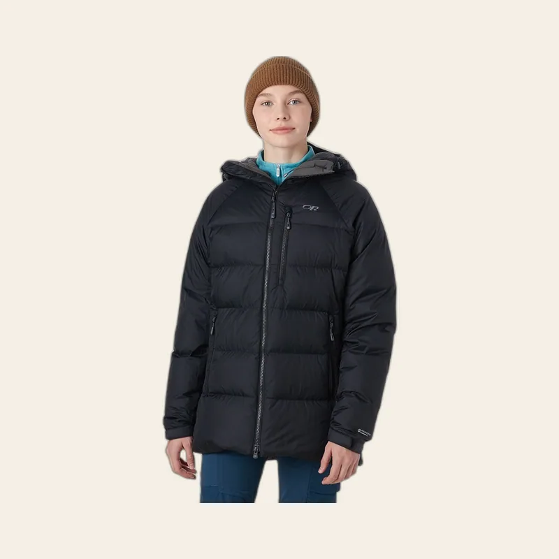 Outdoor Research Super Alpine Down Parka - Women's Black, L