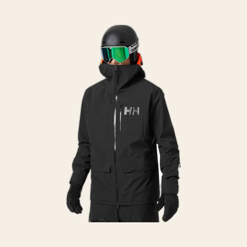 Helly Hansen Ridge Infinity Shell Jacket - Men's Black, M Helly Hansen Ridge Infinity Shell Jacket - Men's Black, M